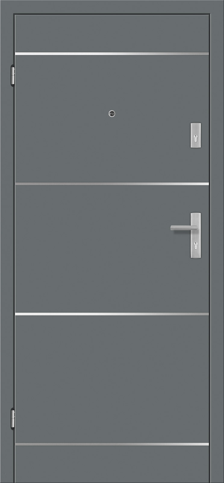 zdjęcie drzwi wewnętrznych klatkowych